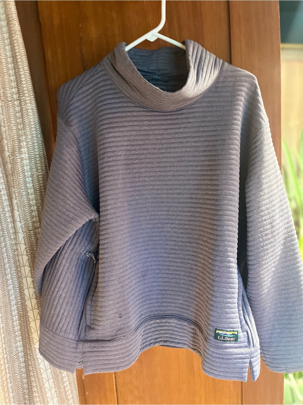 LL bean funnel neck sweater